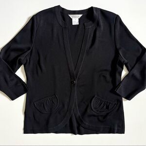 Misook Vintage Cardigan Black Small